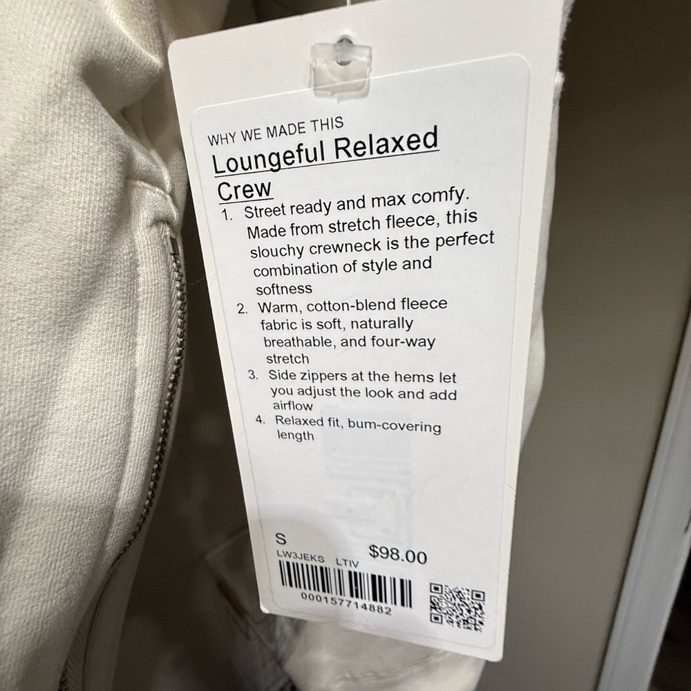 Lululemon loungeful relaxed crew - Picture 6 of 7